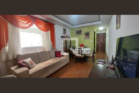 Sala de apartamento à venda com 3 quartos, 100m² em Campestre, Santo André