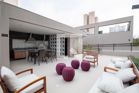 Apartamento à venda com 29m², 1 quarto e sem vaga Apartamento à venda com 29m², 1 quarto e sem vagaÁrea comum - Churrasqueira