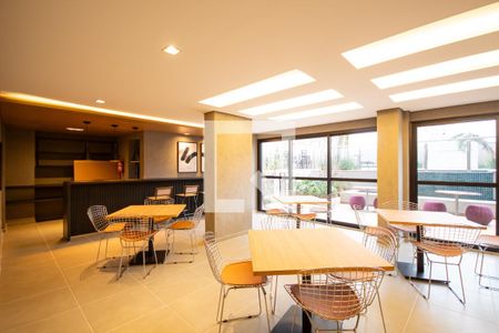 Apartamento à venda com 29m², 1 quarto e sem vaga Apartamento à venda com 29m², 1 quarto e sem vagaÁrea comum - Salão de festas