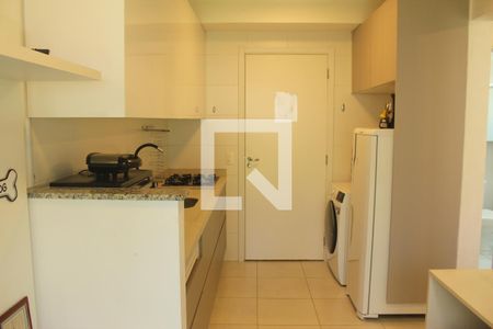 Sala/Cozinha/Área de Serviço de apartamento para alugar com 1 quarto, 32m² em Jardim Prudência, São Paulo