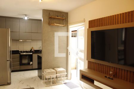 Sala de apartamento para alugar com 2 quartos, 50m² em Chacaras Reunidas Santa Terezinha, Contagem