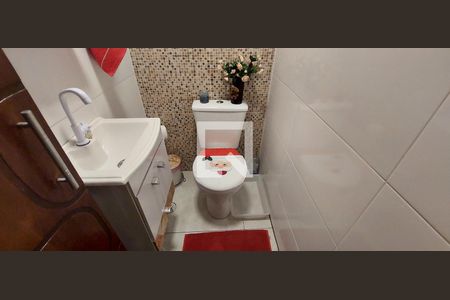 Lavabo de casa à venda com 2 quartos, 189m² em Vila São Pedro, Santo André