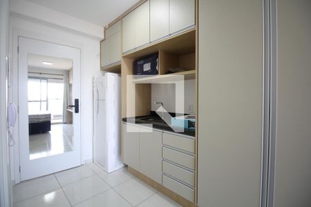 Cozinha de apartamento para alugar com 1 quarto, 25m² em Vila Mariana, São Paulo