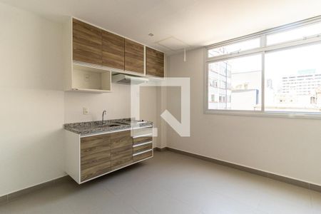 Cozinha de apartamento à venda com 2 quartos, 57m² em República, São Paulo
