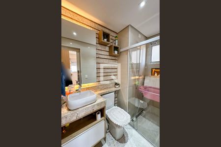 Apartamento à venda com 91m², 3 quartos e 2 vagasBanheiro Quarto 