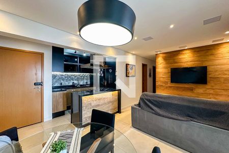 Sala de apartamento à venda com 3 quartos, 91m² em Jardim Paraiso, São Paulo