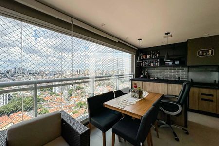 Varanda Sala de apartamento à venda com 3 quartos, 91m² em Jardim Paraiso, São Paulo