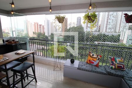 Apartamento à venda com 87m², 2 quartos e 2 vagasVaranda da Sala