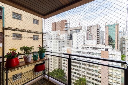 Varanda de apartamento à venda com 1 quarto, 43m² em Jardim Paulista, São Paulo