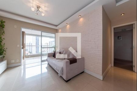 Sala de apartamento para alugar com 3 quartos, 104m² em Vila Gumercindo, São Paulo