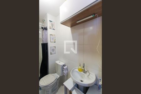 Banheiro de apartamento para alugar com 1 quarto, 24m² em Belenzinho, São Paulo