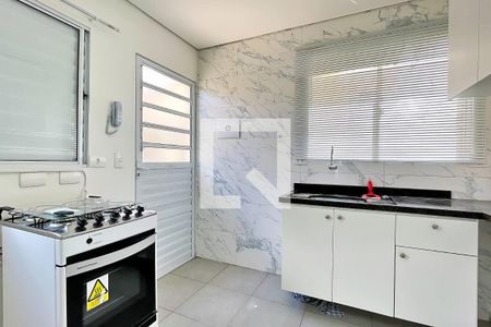 Cozinha de kitnet/studio para alugar com 1 quarto, 25m² em Vila Paulista, Guarulhos