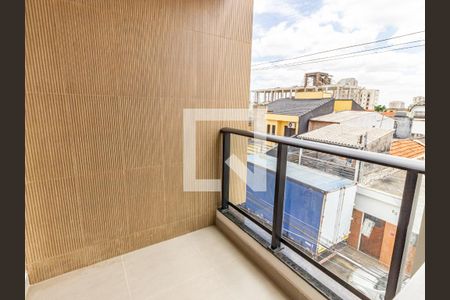 Varanda de apartamento à venda com 2 quartos, 54m² em Vila Oratório, São Paulo
