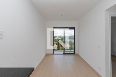 Sala/Cozinha de apartamento à venda com 1 quarto, 33m² em Santo Amaro, São Paulo