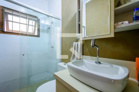 Banheiro da Suíte de casa à venda com 5 quartos, 170m² em Hípica, Porto Alegre
