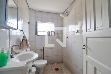 Banheiro de apartamento à venda com 1 quarto, 50m² em Parque das Nações, Santo André