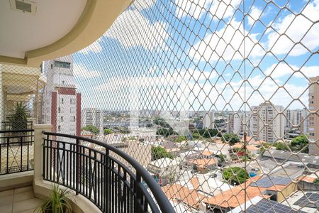 Apartamento à venda com 156m², 3 quartos e 3 vagasVaranda da suíte 1