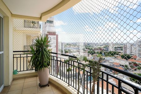 Apartamento à venda com 156m², 3 quartos e 3 vagasVaranda da sala