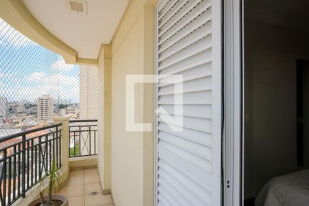 Apartamento à venda com 156m², 3 quartos e 3 vagasVaranda da suíte 1