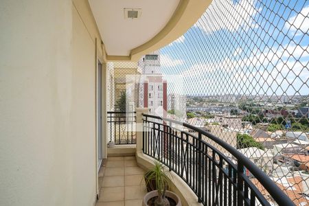 Apartamento à venda com 156m², 3 quartos e 3 vagasVaranda da suíte 1