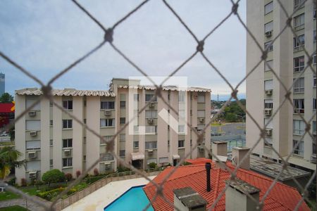 Vista da Sala de apartamento para alugar com 3 quartos, 85m² em Cristo Rei, São Leopoldo