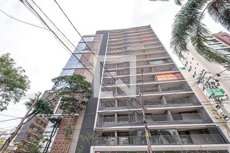 Apartamento para alugar com 44m², 1 quarto e 1 vaga Apartamento para alugar com 44m², 1 quarto e 1 vagaFachada
