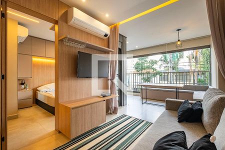 Apartamento para alugar com 44m², 1 quarto e 1 vaga Apartamento para alugar com 44m², 1 quarto e 1 vagaStudio