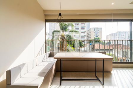 Varanda de apartamento para alugar com 1 quarto, 44m² em Paraíso, São Paulo