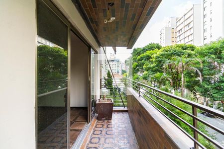 Varanda de apartamento para alugar com 3 quartos, 222m² em Jardim Paulista, São Paulo