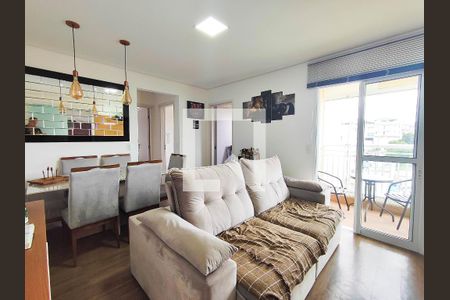 Sala de apartamento à venda com 3 quartos, 62m² em Vila Camilopolis, Santo André