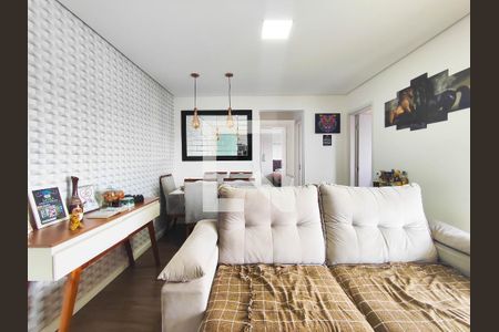 Sala de apartamento à venda com 3 quartos, 62m² em Vila Camilopolis, Santo André