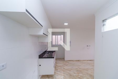 Cozinha de apartamento para alugar com 1 quarto, 28m² em Vila Alpina, São Paulo