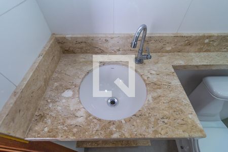 Banheiro de apartamento para alugar com 1 quarto, 28m² em Vila Alpina, São Paulo