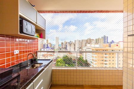 Varanda  de apartamento para alugar com 2 quartos, 66m² em Aviação, Praia Grande
