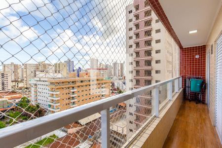 Varanda de apartamento para alugar com 2 quartos, 66m² em Aviação, Praia Grande