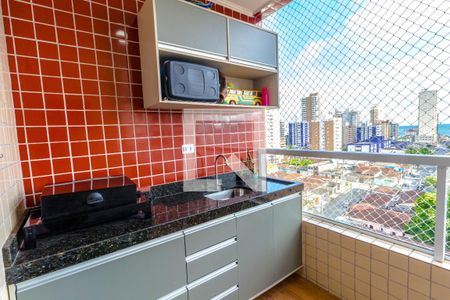 Varanda de apartamento para alugar com 2 quartos, 66m² em Aviação, Praia Grande