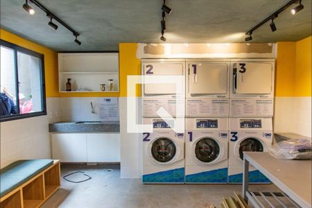 Apartamento para alugar com 24m², 1 quarto e sem vagaÁrea comum - Lavanderia 