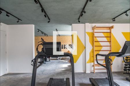 Apartamento para alugar com 24m², 1 quarto e sem vagaÁrea comum - Academia