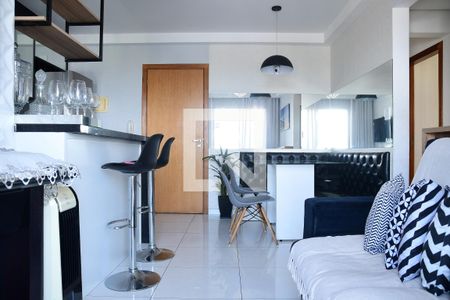 Sala de apartamento para alugar com 3 quartos, 64m² em Granja Viana, Cotia