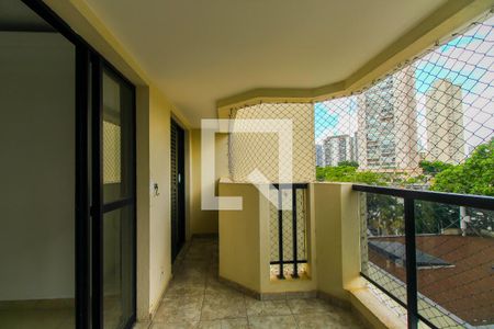 Varanda da Sala de apartamento à venda com 4 quartos, 120m² em Tatuapé, São Paulo