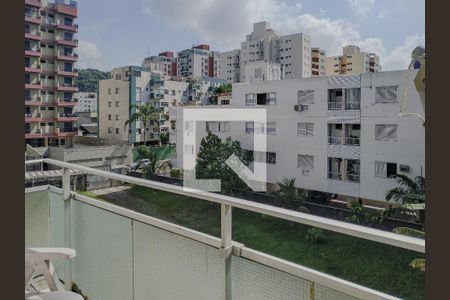 Varanda da Sala de apartamento para alugar com 3 quartos, 82m² em Jardim Tejereba, Guarujá