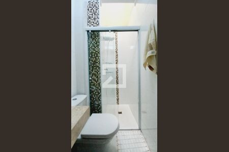 Banheiro da Suíte 1 de casa de condomínio à venda com 2 quartos, 100m² em Vila Maria Eugênia, Campinas
