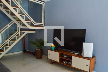 Sala de casa de condomínio à venda com 4 quartos, 120m² em Taquara, Rio de Janeiro