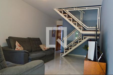 Sala de casa de condomínio à venda com 4 quartos, 120m² em Taquara, Rio de Janeiro