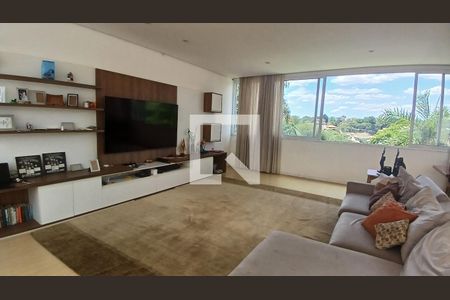 Sala de casa para alugar com 4 quartos, 577m² em Chácara Malota, Jundiaí