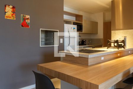 Studio à venda com 48m², 1 quarto e 1 vagaCozinha e Área de Serviço