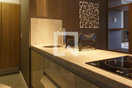 Studio à venda com 48m², 1 quarto e 1 vagaCozinha e Área de Serviço