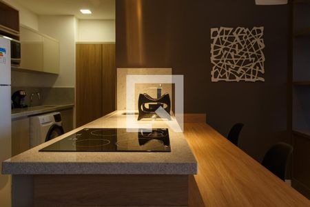 Studio à venda com 48m², 1 quarto e 1 vagaCozinha e Área de Serviço