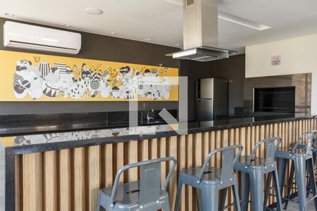 Studio à venda com 48m², 1 quarto e 1 vagaEspaço Gourmet