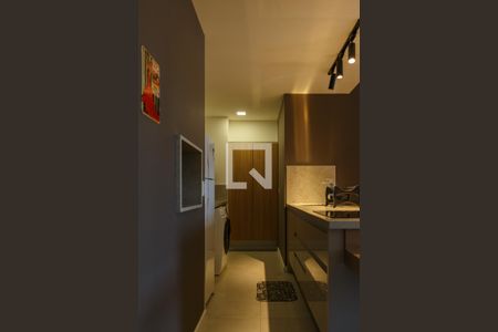 Studio à venda com 48m², 1 quarto e 1 vagaCozinha e Área de Serviço